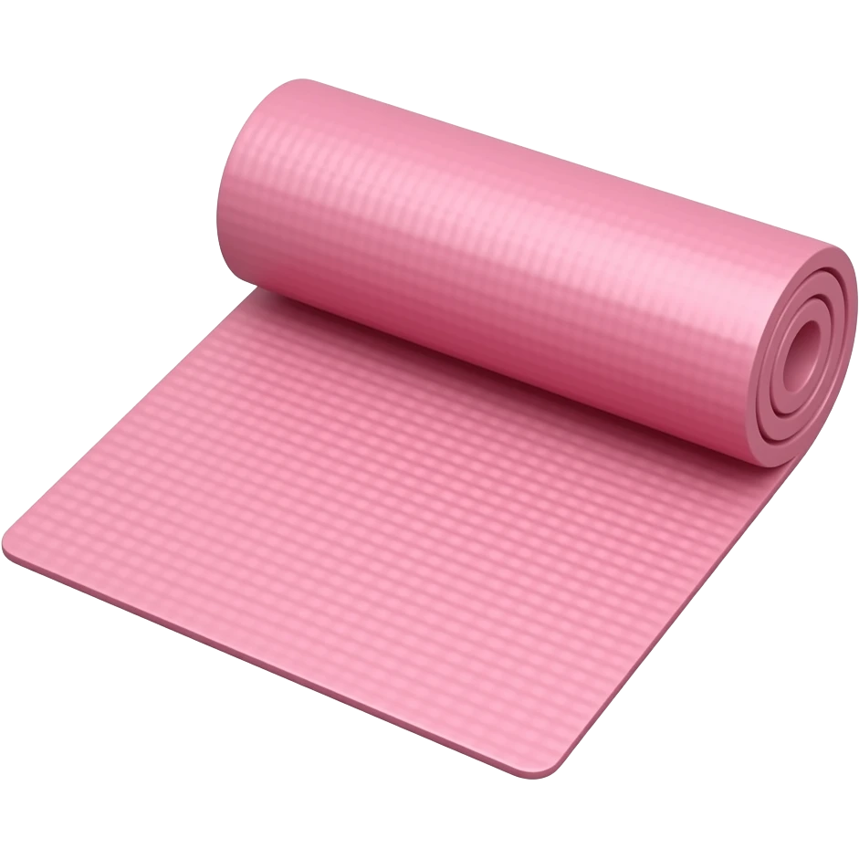 pink yoga mat emoji