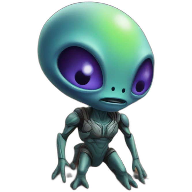 Alien's planet emoji