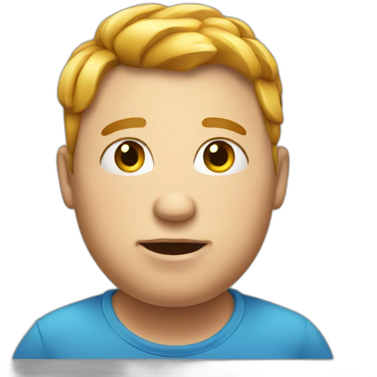 Un obese emoji