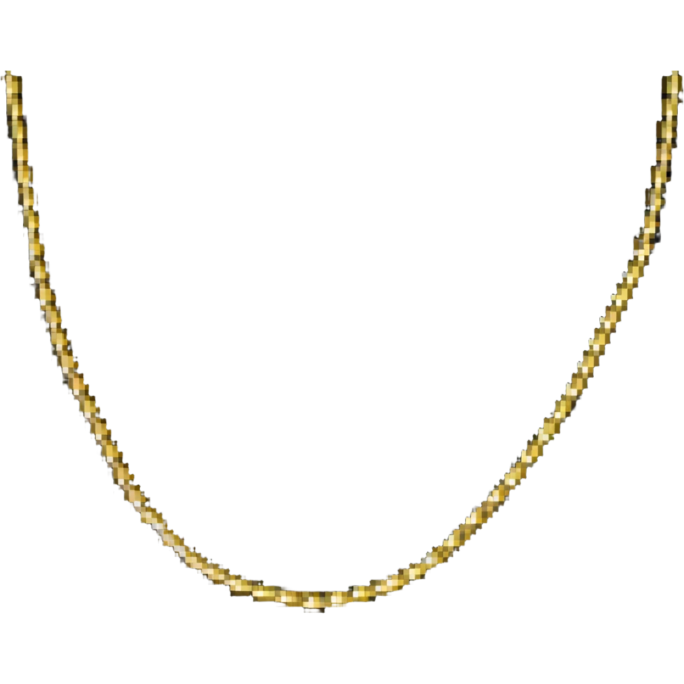 gold chain necklace emoji