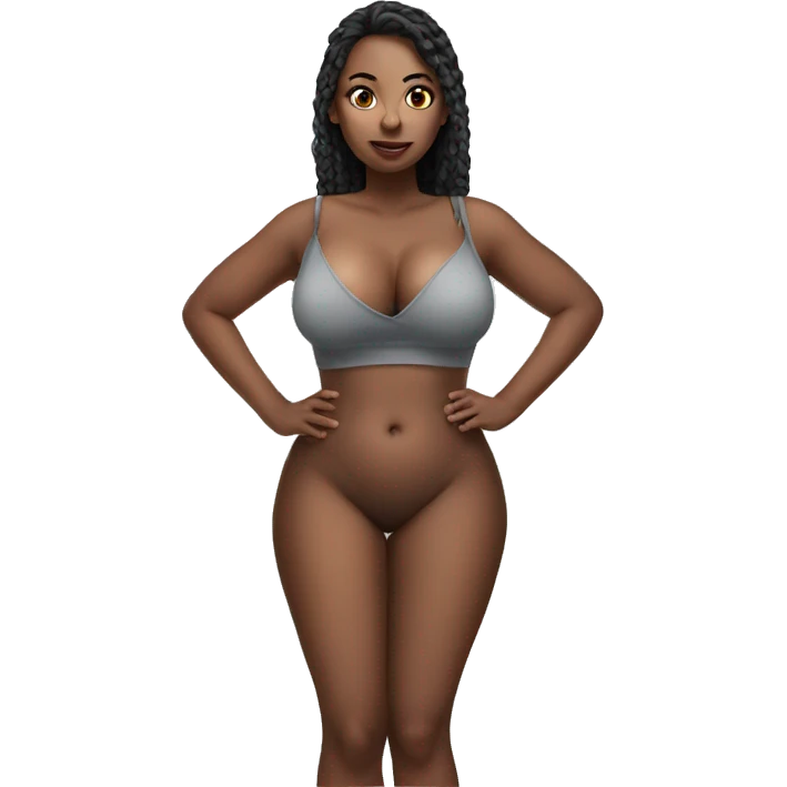 Girl with huge tits emoji