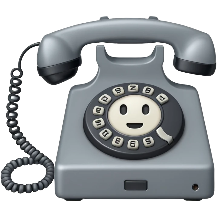 an old phone emoji emoji