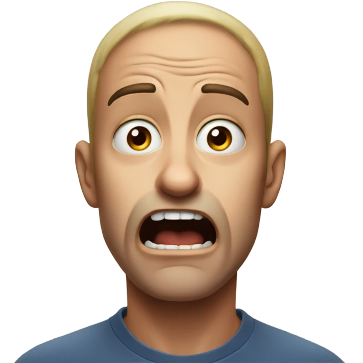 Frightened Si emoji
