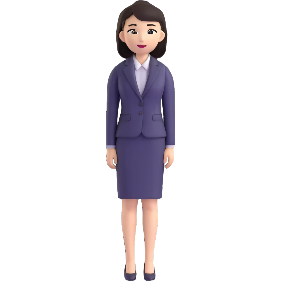 Japanese business woman in professional attire emoji