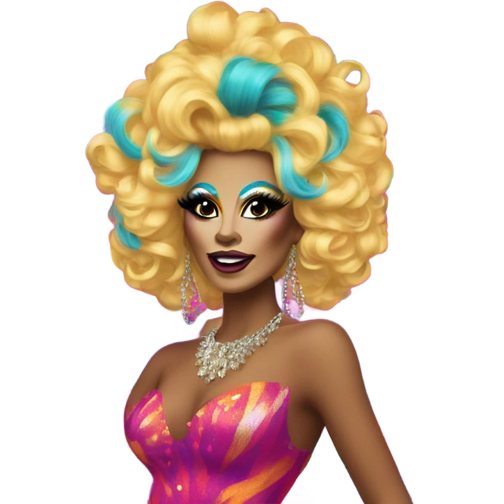 Drag queen emoji