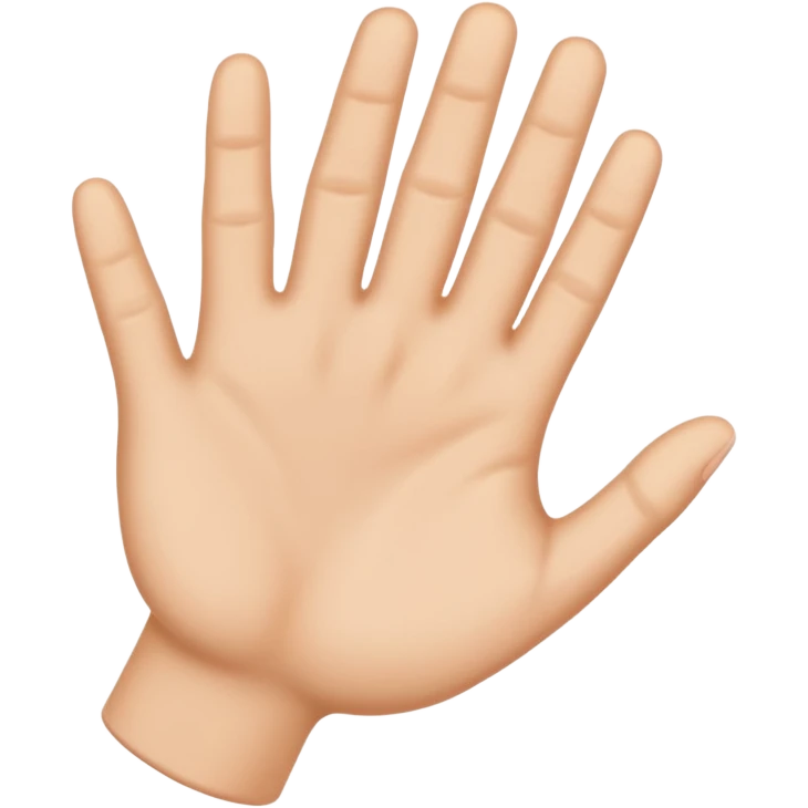 Hand emoji