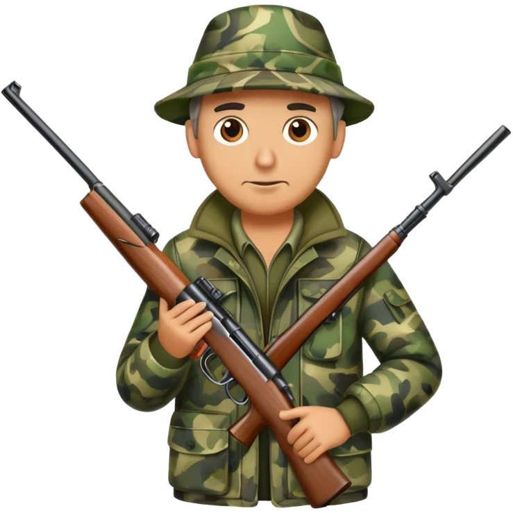 Duck hunter emoji