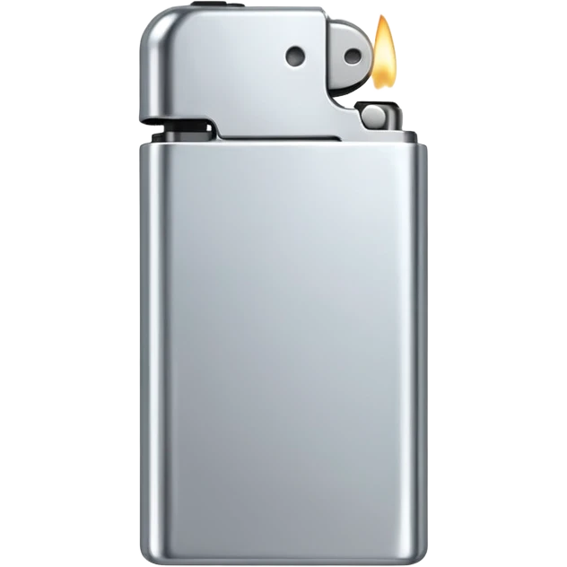 silver lighter emoji