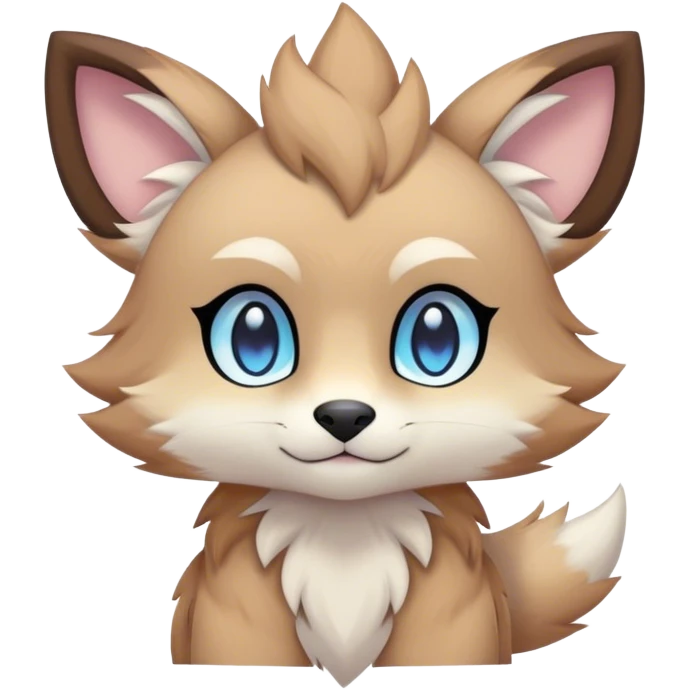 Kawaii pastel edgy colorful ethereal anthro fursona Fakemon emoji