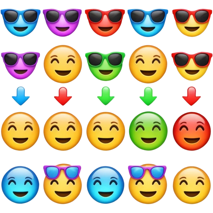 Create emoji of electronic commerce emoji