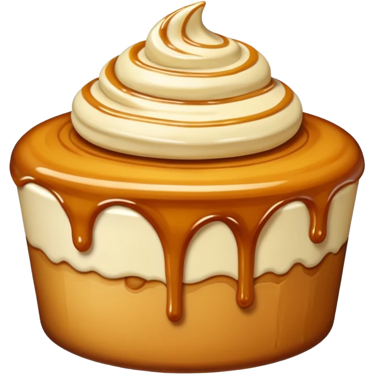 Vanilla caramel  emoji