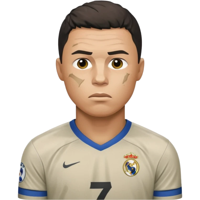 Ronaldo is poor emoji