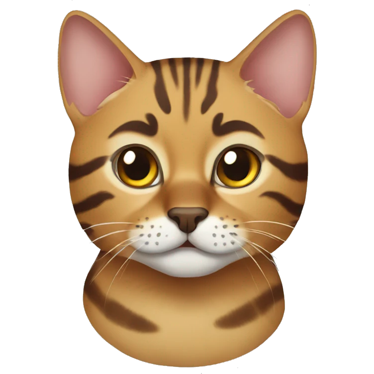 Bengal cat emoji