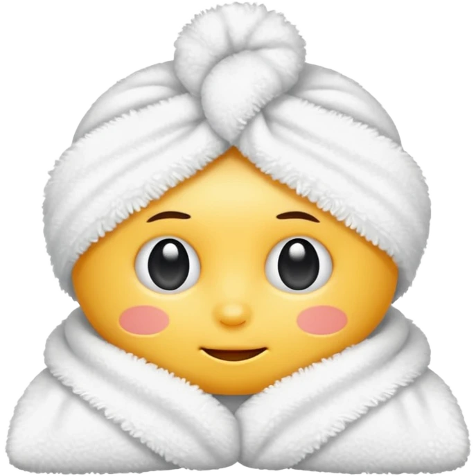 hot wet towel for the sick  emoji