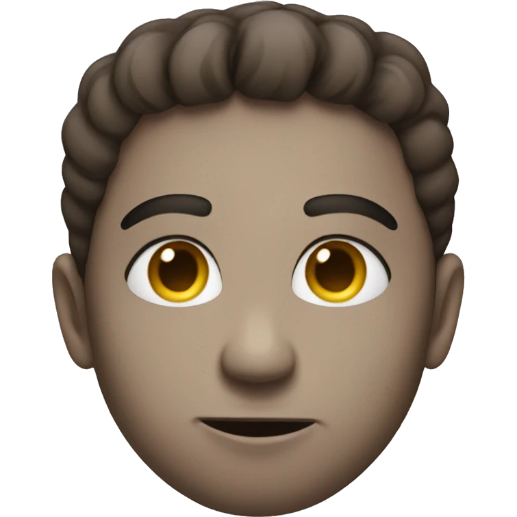 Love face saying hush emoji