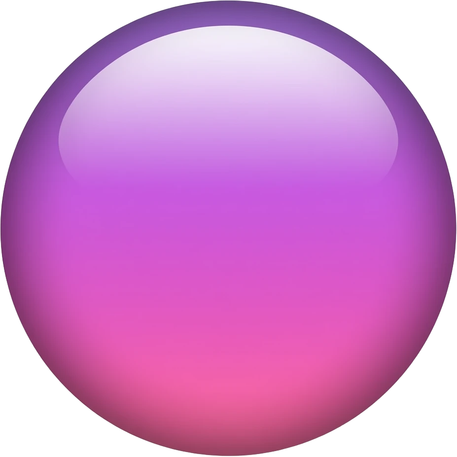 purple and pink emoji