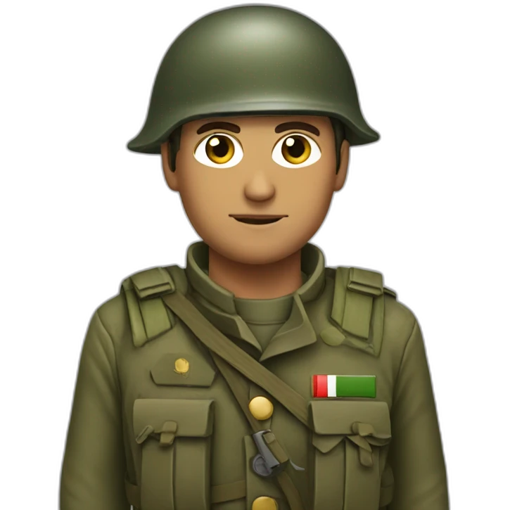 Italian soldier emoji