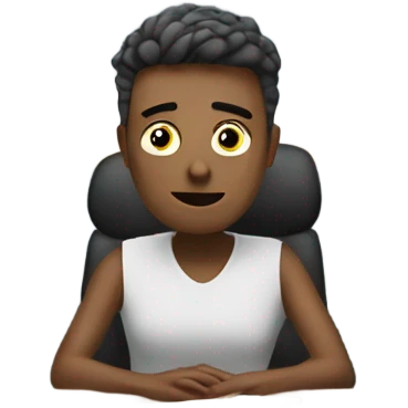 Hate my job emoji