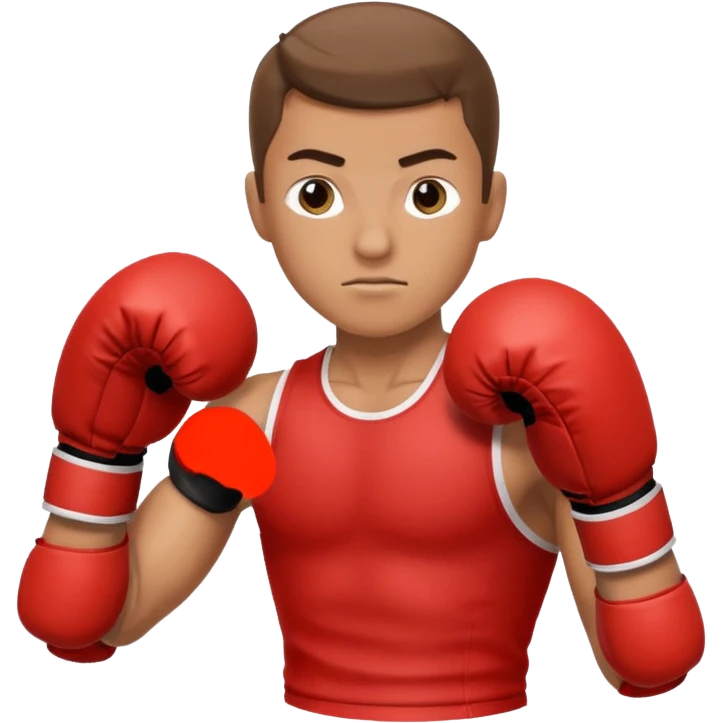 یه آدمی که بکس میکنه emoji