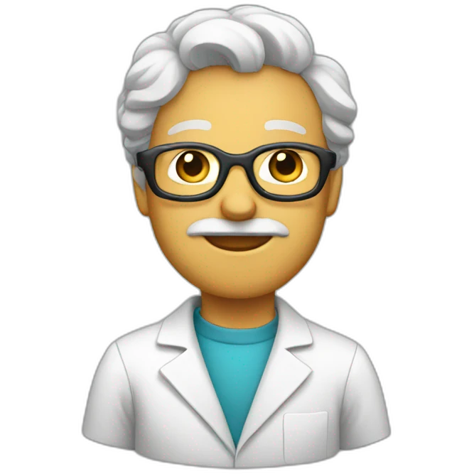 Scientist emoji