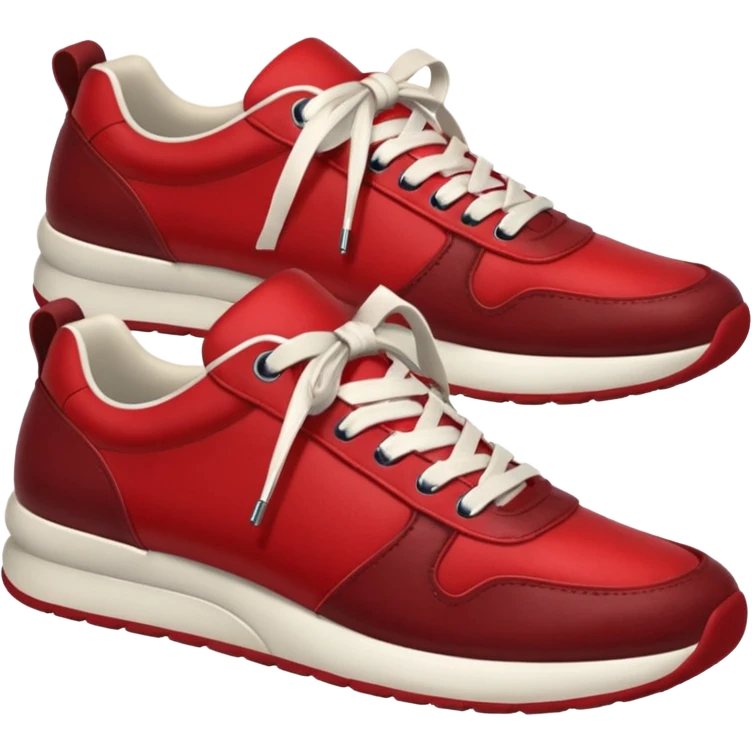 red sneakers emoji
