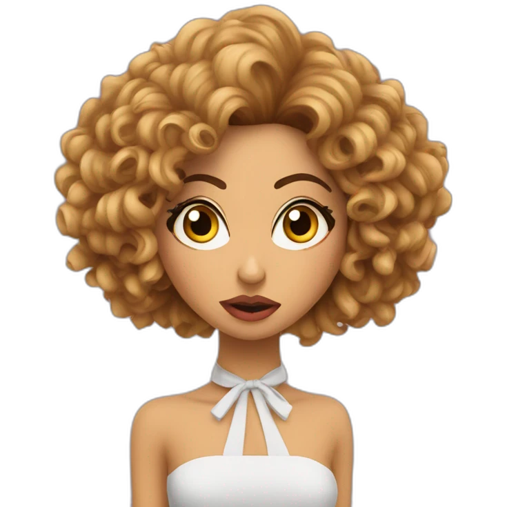 myriam fares scared emoji