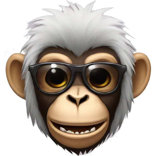 Punk monkey  emoji