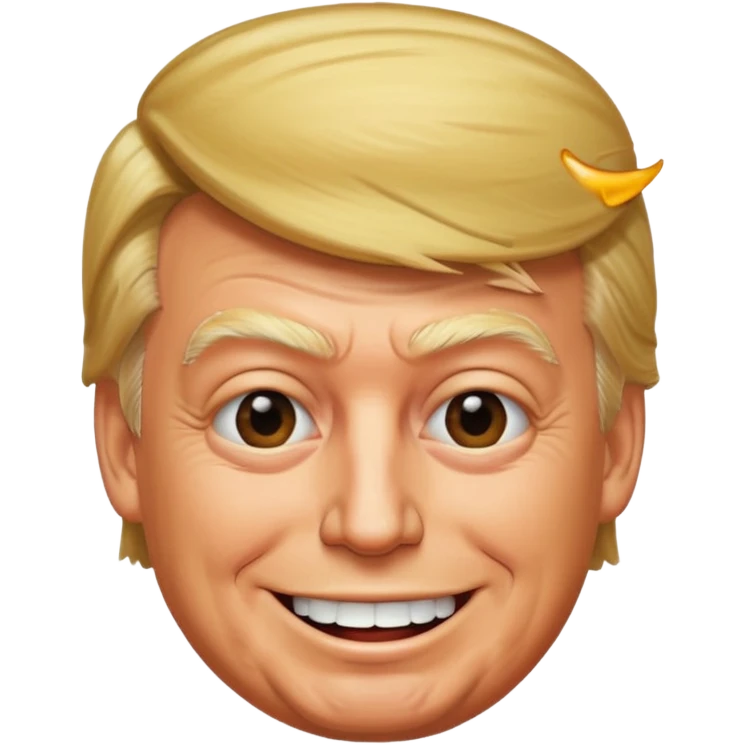 Drunk Donald trump emoji