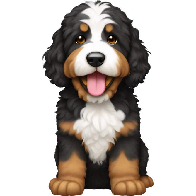 Bernedoodle emoji