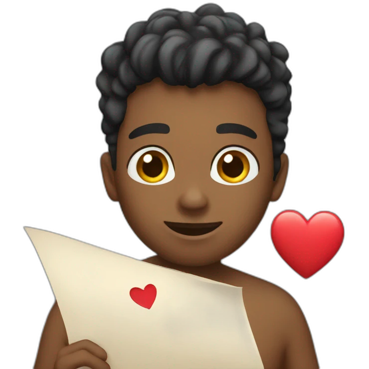 Love letter emoji