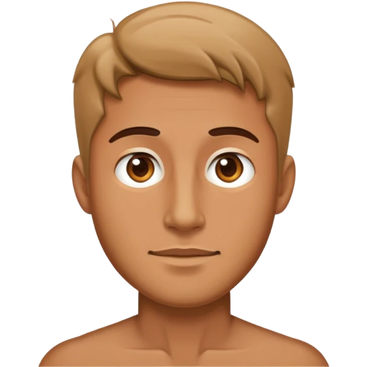 Man's hed emoji