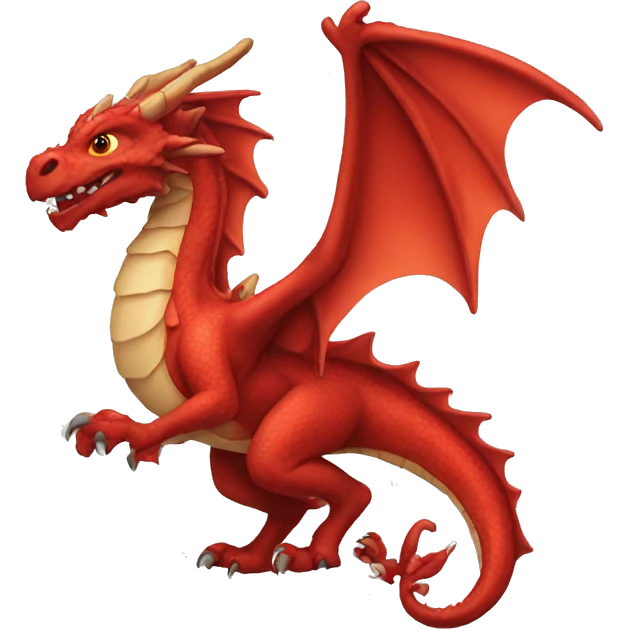 Red dragon emoji