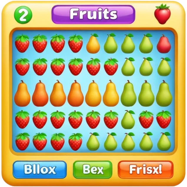 Blox fruits game emoji