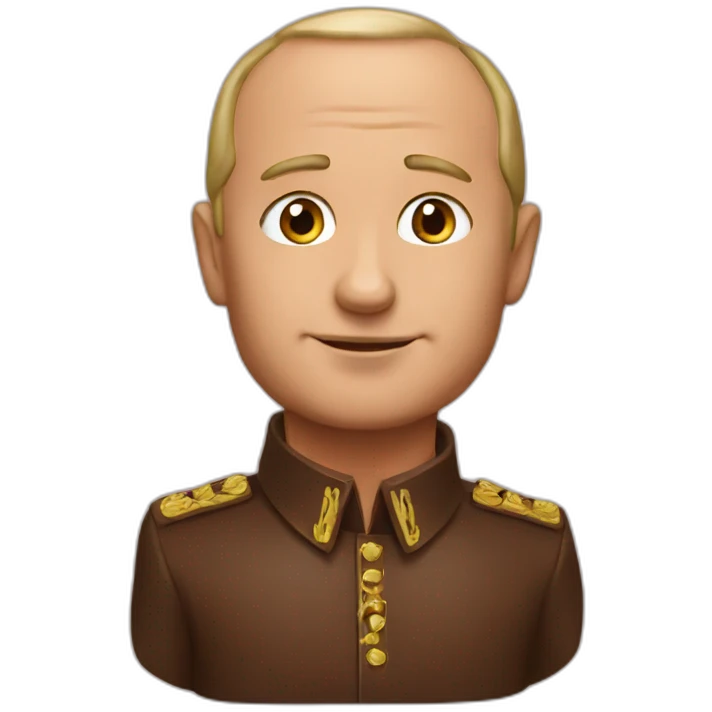Chocolate Putin emoji