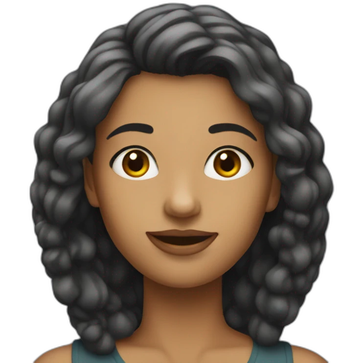 Une femme emoji