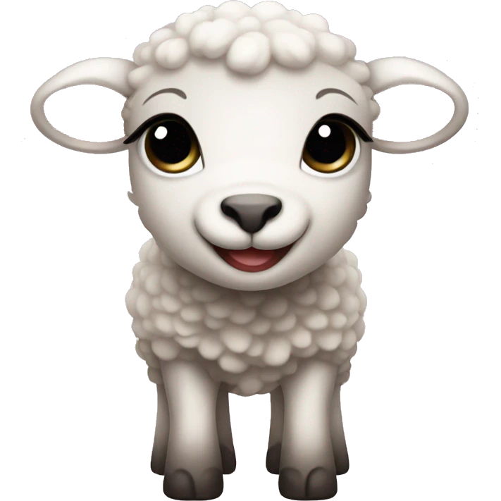 Baby lamb emoji