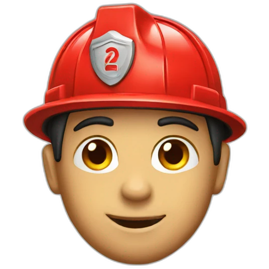 Pompier emoji