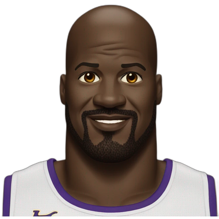Shaquille o'neal emoji
