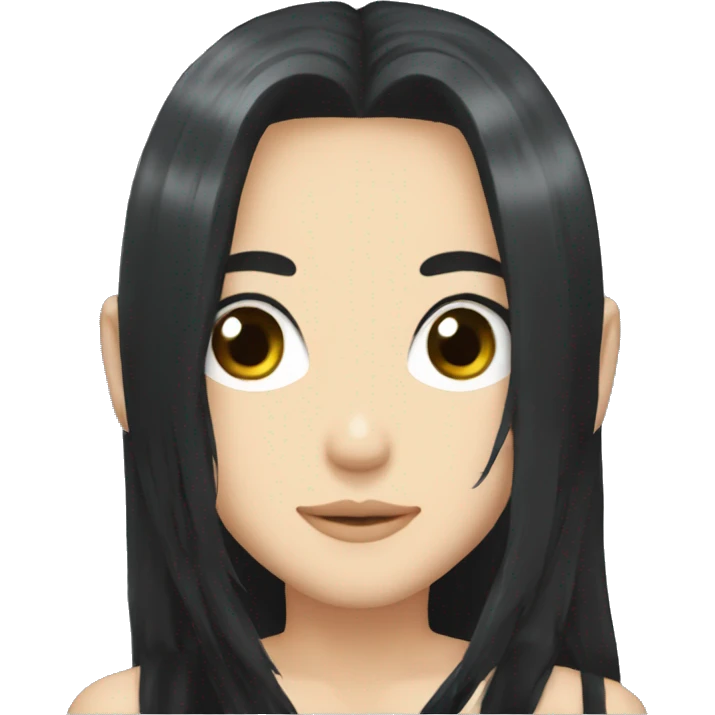 Baji keisuke with long black hair  emoji