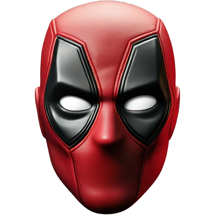 3D deadpool head emoji