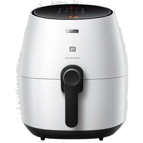White Xiaomi Air fryer  emoji