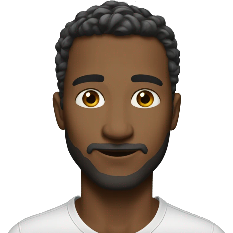 Новорічний олень голова  emoji