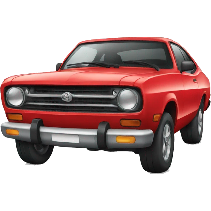 Carro rojo emoji