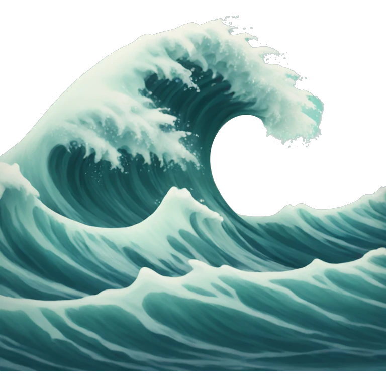 Wave emoji