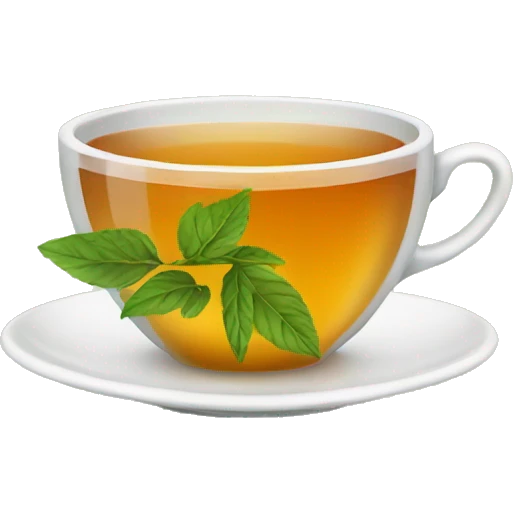 a cup of herbal tea emoji
