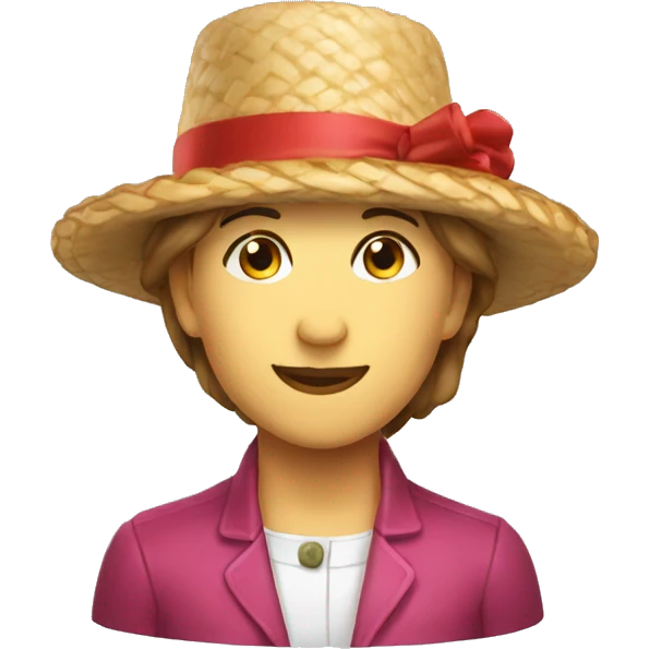 Pâtissier's hat emoji