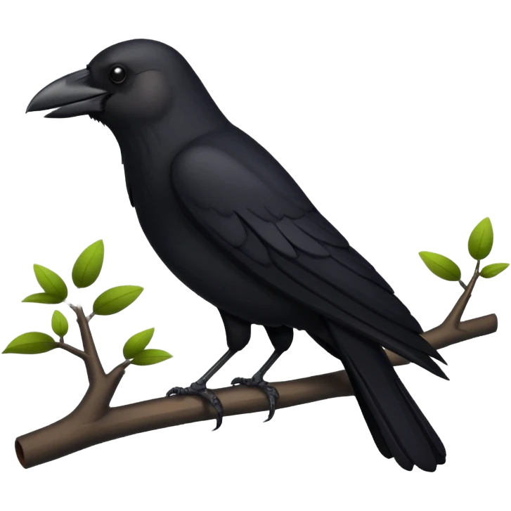 crow emoji