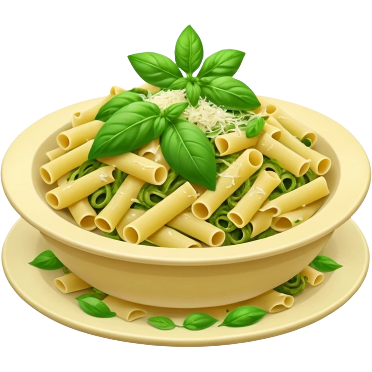 Pesto pasta emoji