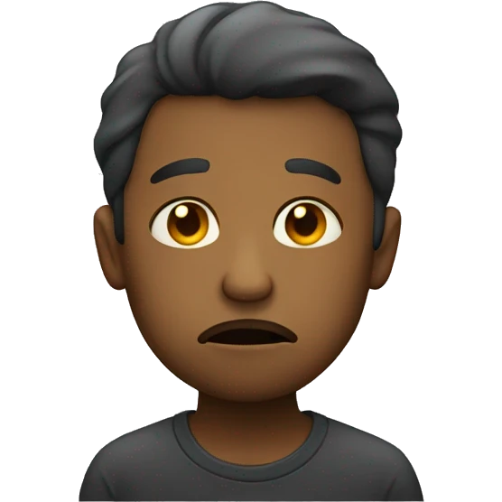 sad person  emoji