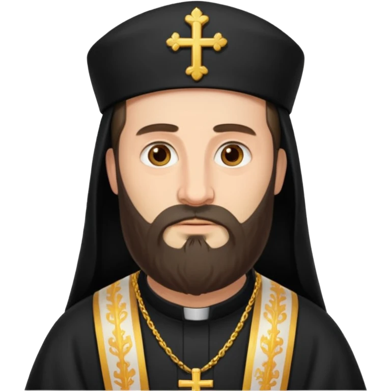 the Orthodox priest emoji